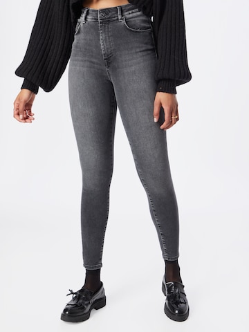 LA STRADA UNICA Skinny Jeans 'Abigale' i svart: framsida