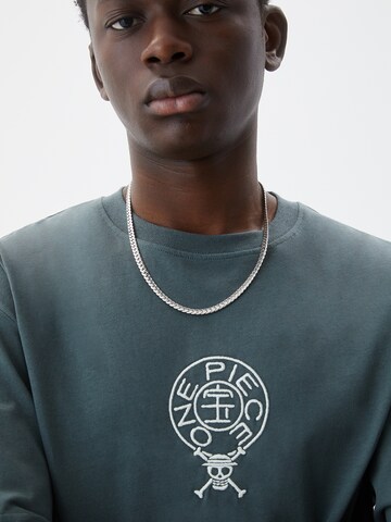T-Shirt Pull&Bear en vert