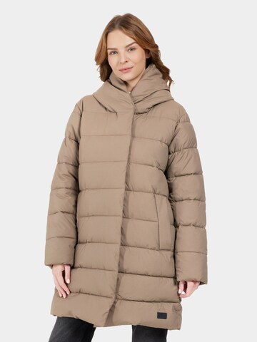 Didriksons Parka 'NELLA' in Braun: Vorderseite