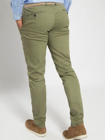 Suitable Regular Chino 'Pico' in Groen