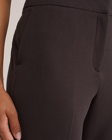 WE Fashion Regular Broek in Bruin