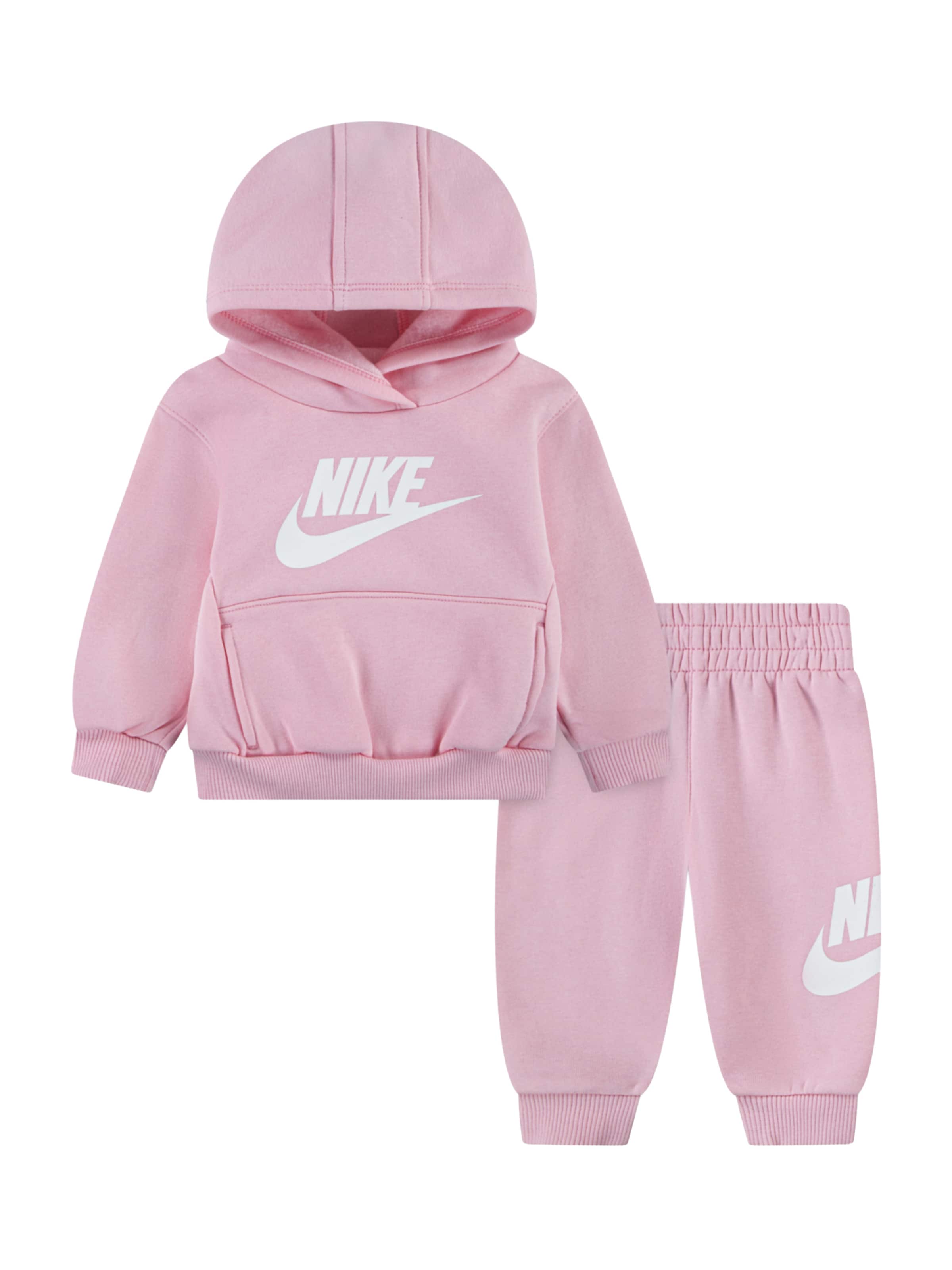 Nike Sportswear Joggingpak 'CLUB FLEECE' in Roze: voorkant