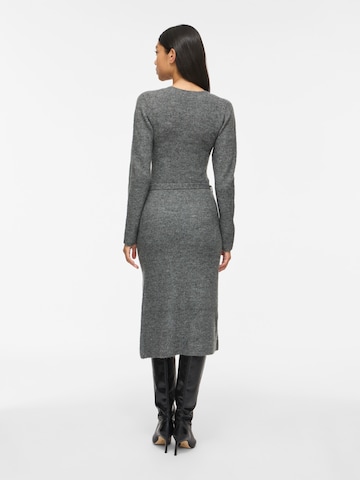 VILA - Vestido de malha 'VIGRY' em cinzento