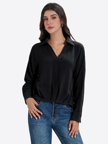 Imily Bela Blouse in Zwart: voorkant