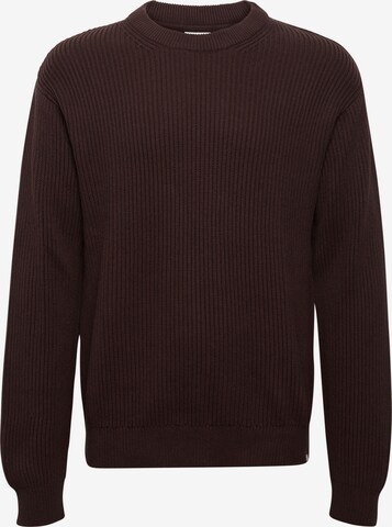 !Solid Sweater 'Sdgia' in Brown: front