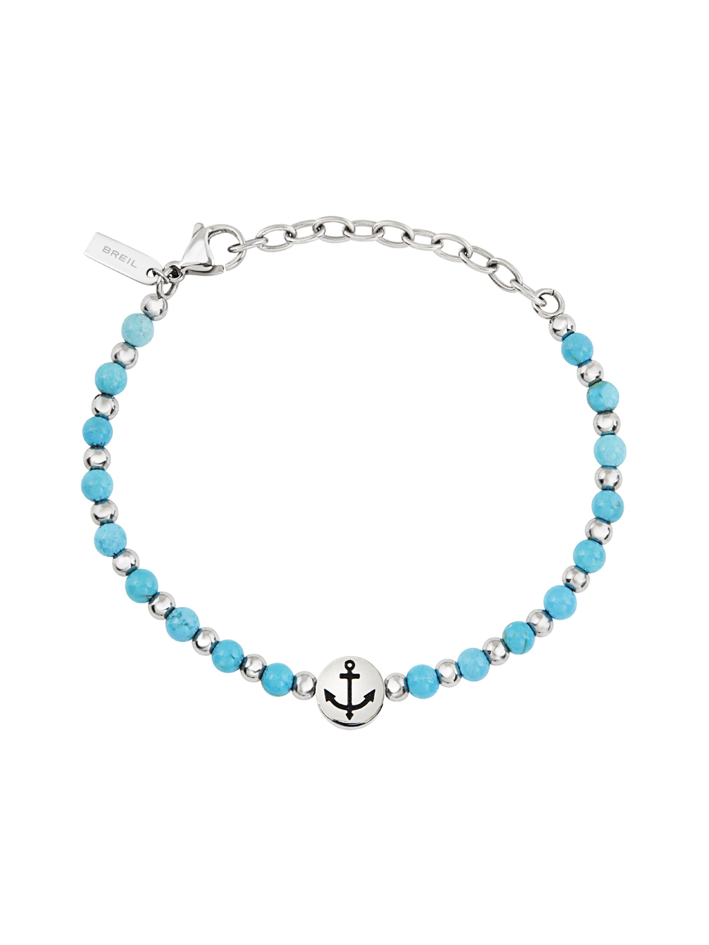 Breil Armband 'Soundwave' in Blauw: voorkant