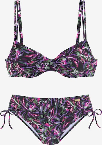 LASCANA Balconette Bikini in Mixed colors: front