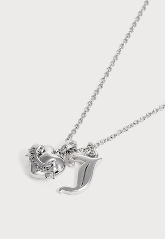 Chaîne 'Heart &  J Charm Pendant' Juicy Couture en argent