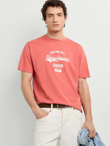 Maglietta di Pepe Jeans in rosso