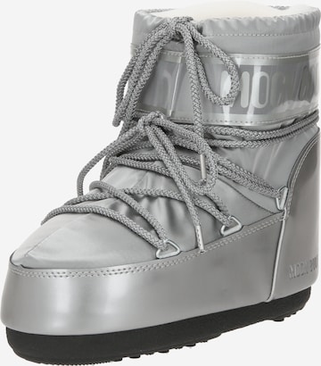 MOON BOOT Snowboots 'CLASSIC' in Zilver: voorkant