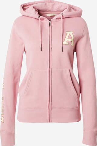 AÉROPOSTALE Sweatjacke in Pink: predná strana