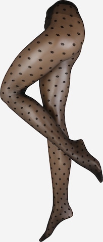 Wolford Jemné pančuchy 'Daisy' - Čierna: predná strana