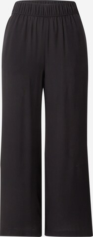 Wide Leg Pantalon s.Oliver en noir : devant