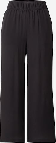 Wide leg Pantaloni di s.Oliver in nero: frontale