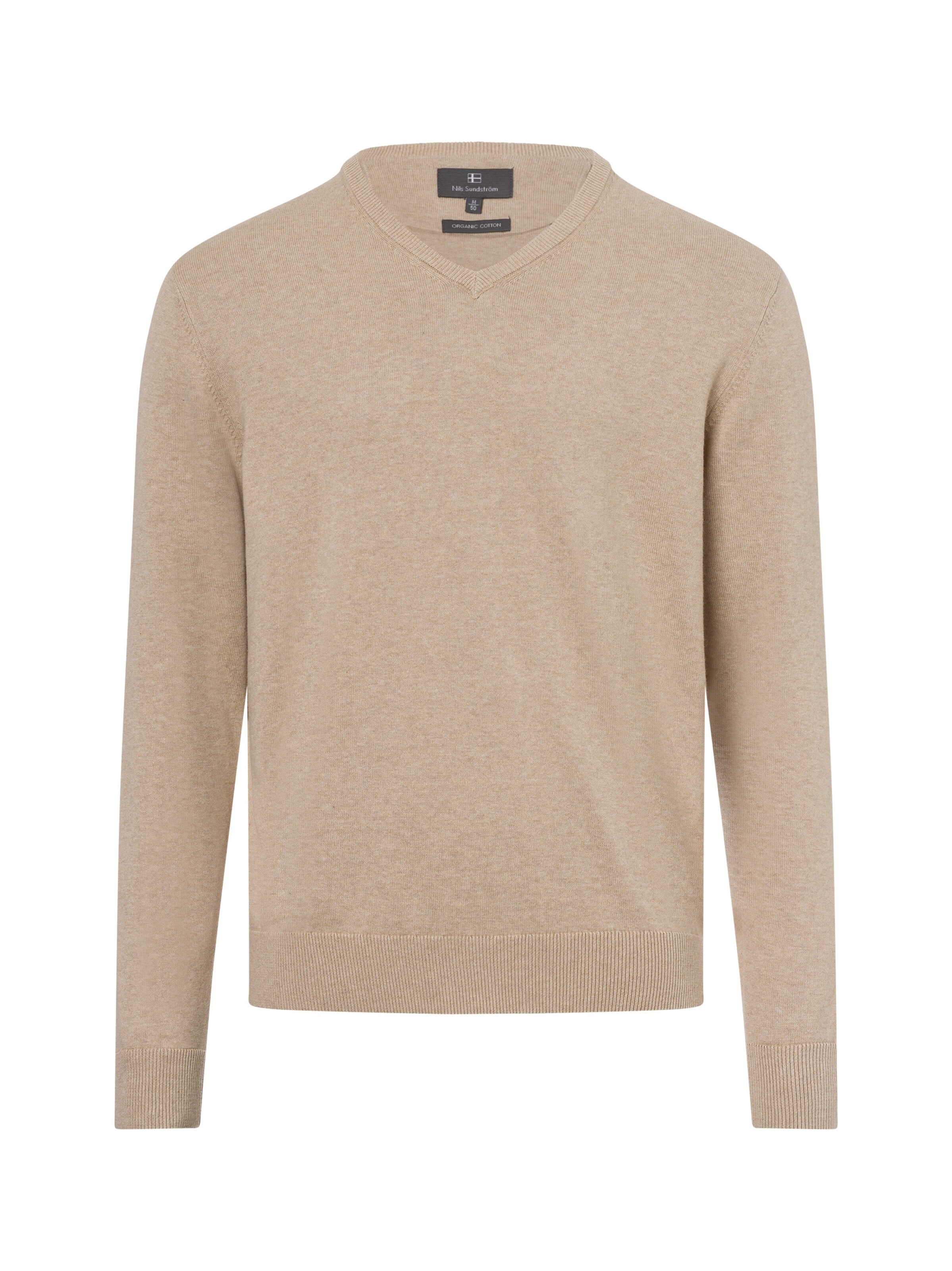 Nils Sundström Pullover in Beige: Vorderseite