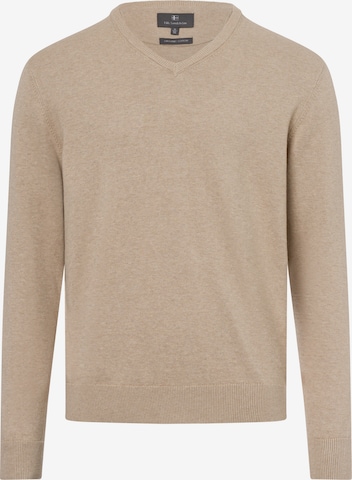 Nils Sundström Sweater in Beige: front