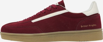 BRITISH KNIGHTS Sneakers laag ' REVIVAL ' in Rood: voorkant