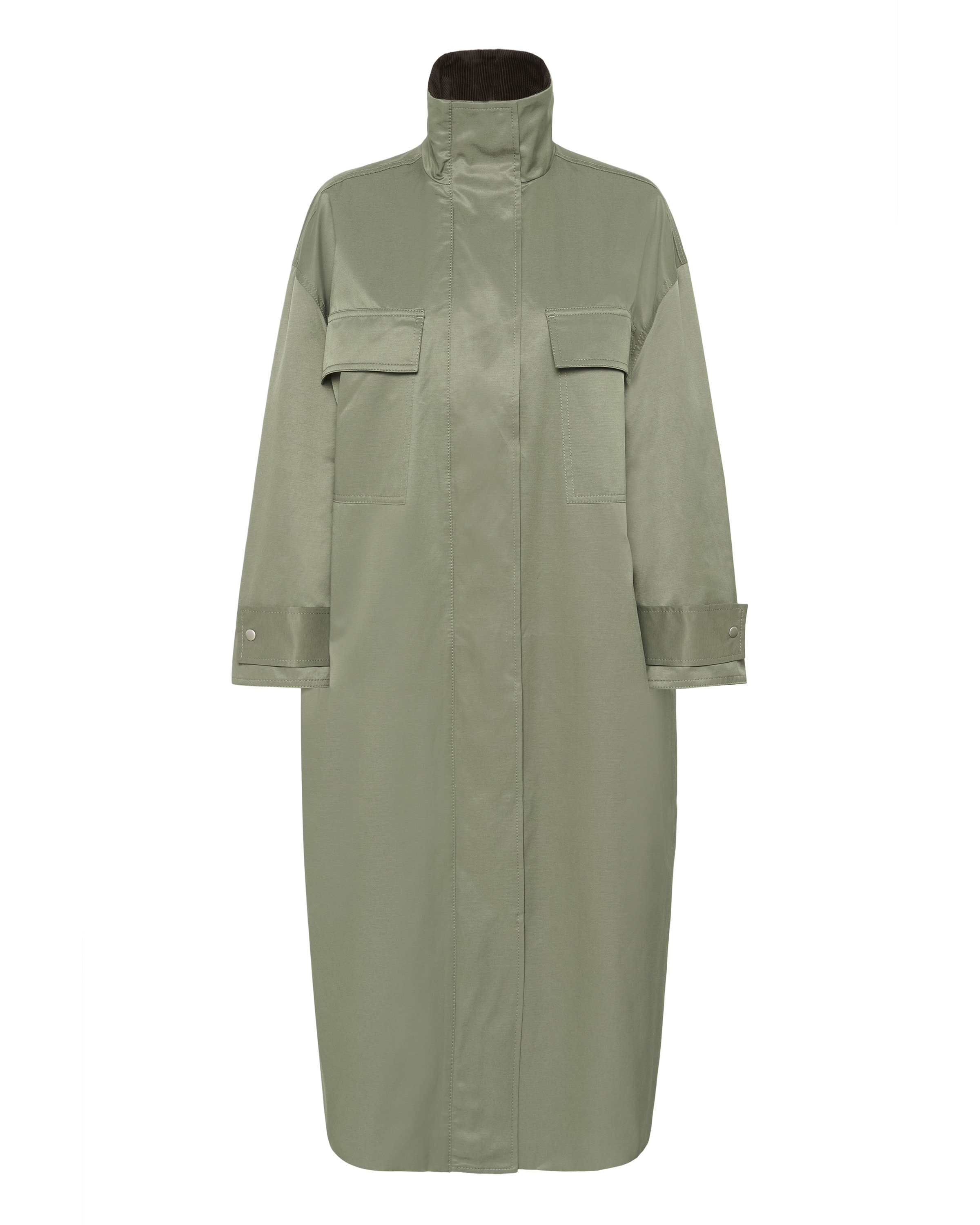 InWear Between-seasons coat 'GRACELYNN' in Khaki, Item view