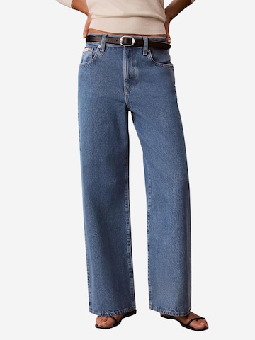 Wide leg Jeans 'LV047G906G' di Calvin Klein Jeans in blu: frontale