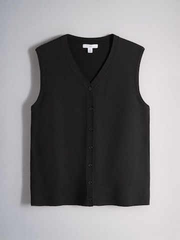 Vestă tricotată de la The Set pe gri