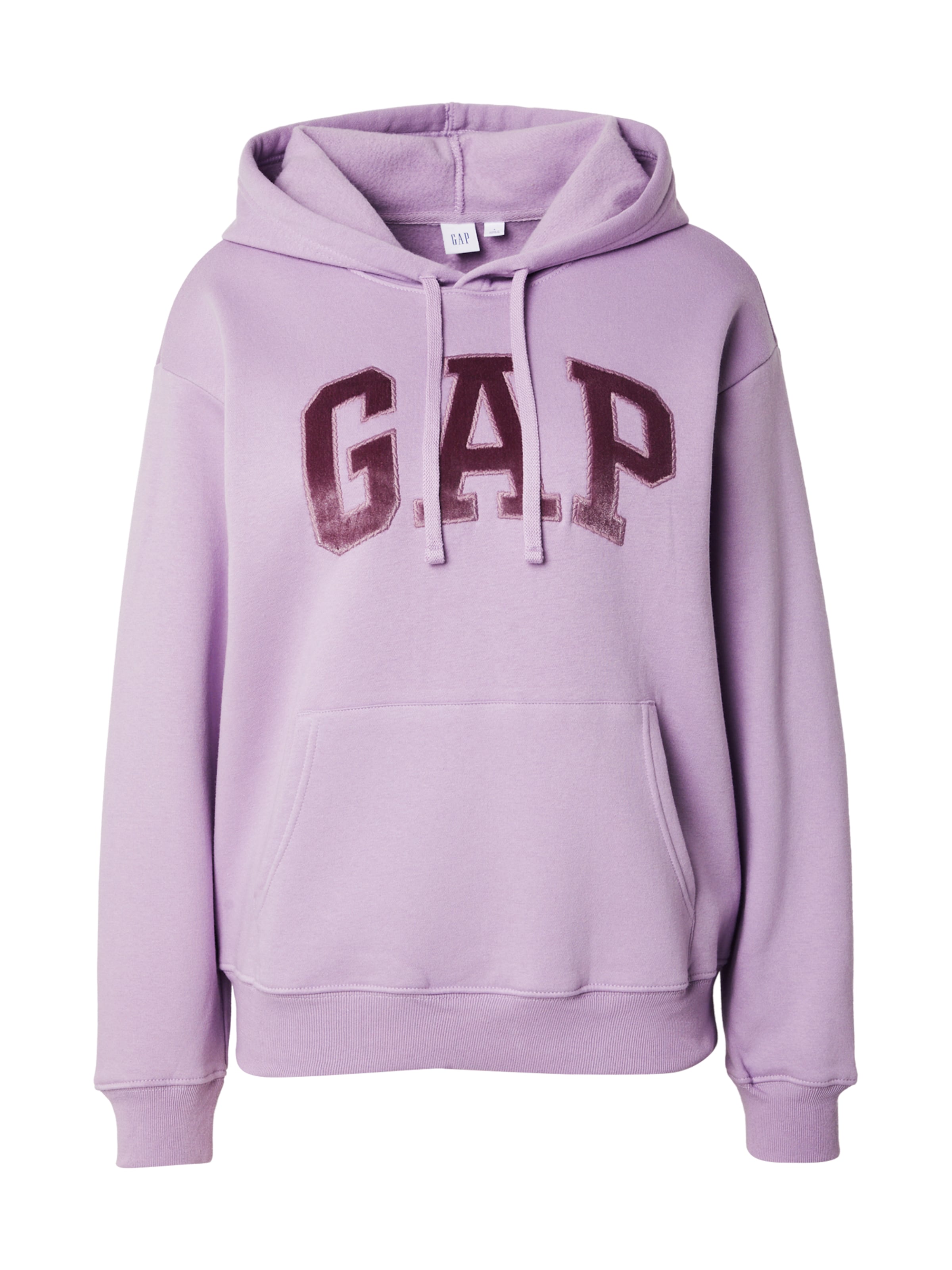 GAP Суичър 'HERITAGE' в лилав: отпред