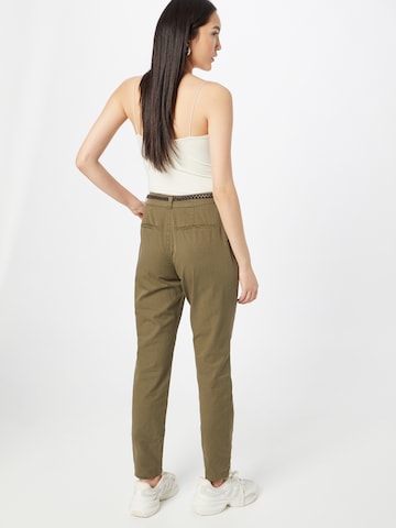 VERO MODA Slimfit Kalhoty – zelená