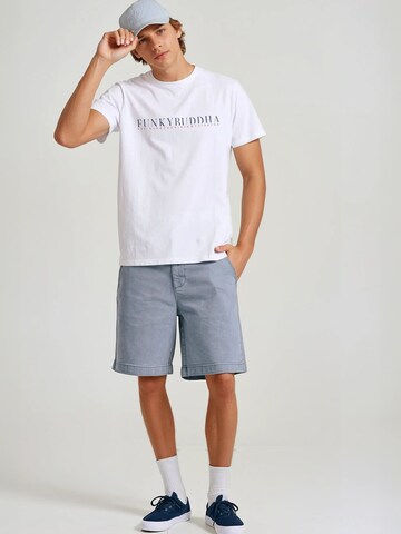 T-Shirt Funky Buddha en blanc