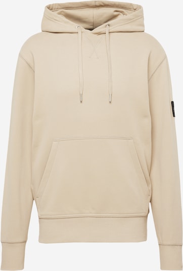 Calvin Klein Jeans Sweatshirt in creme / schwarz, Produktansicht