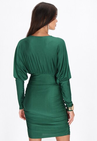 faina - Vestido de gala en verde