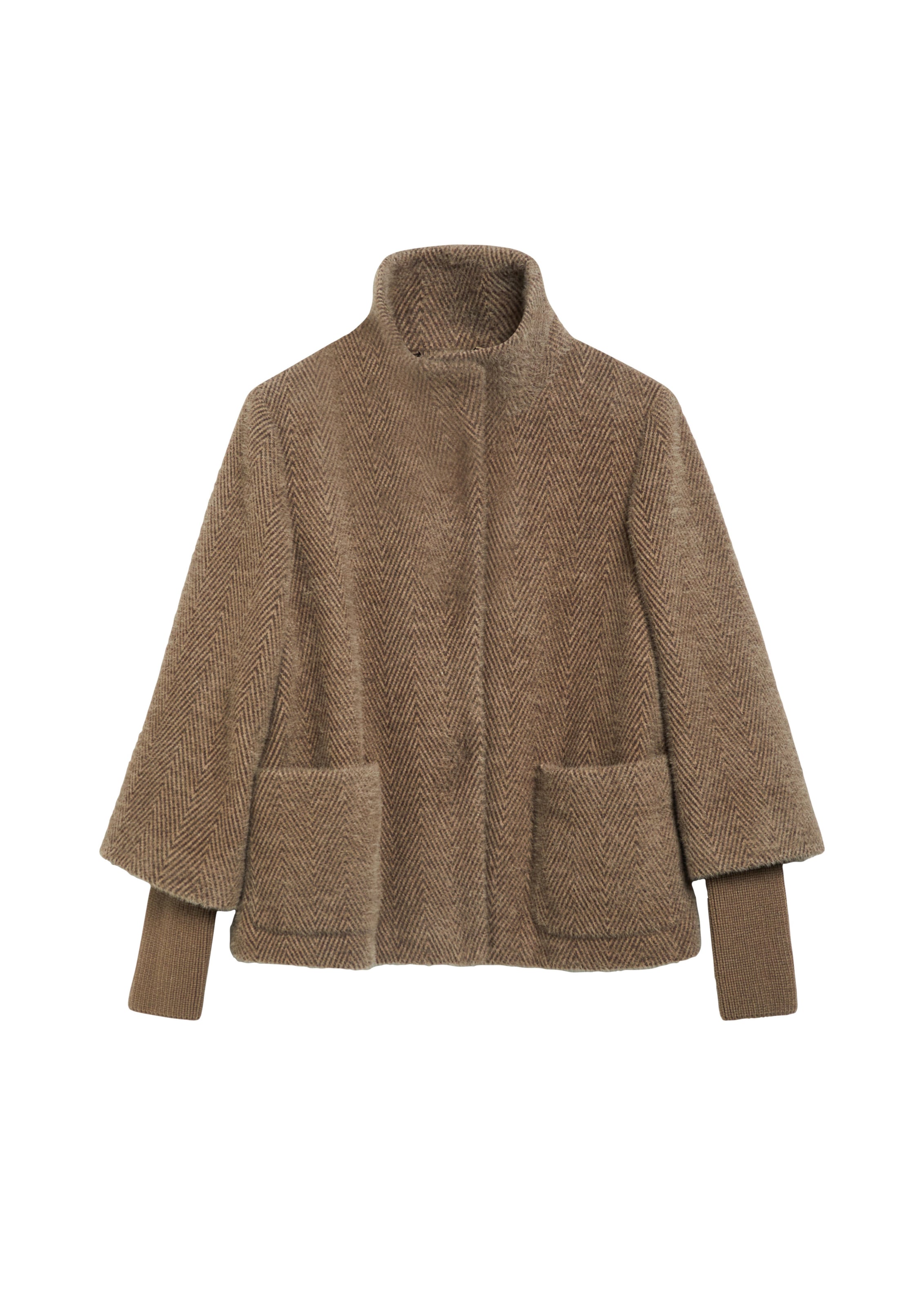 s.Oliver Jacke in Braun: Vorderseite