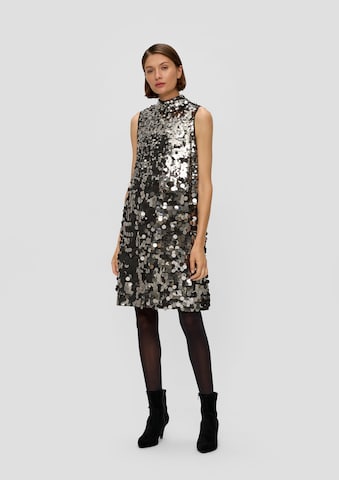 s.Oliver BLACK LABEL Kleid in Silber