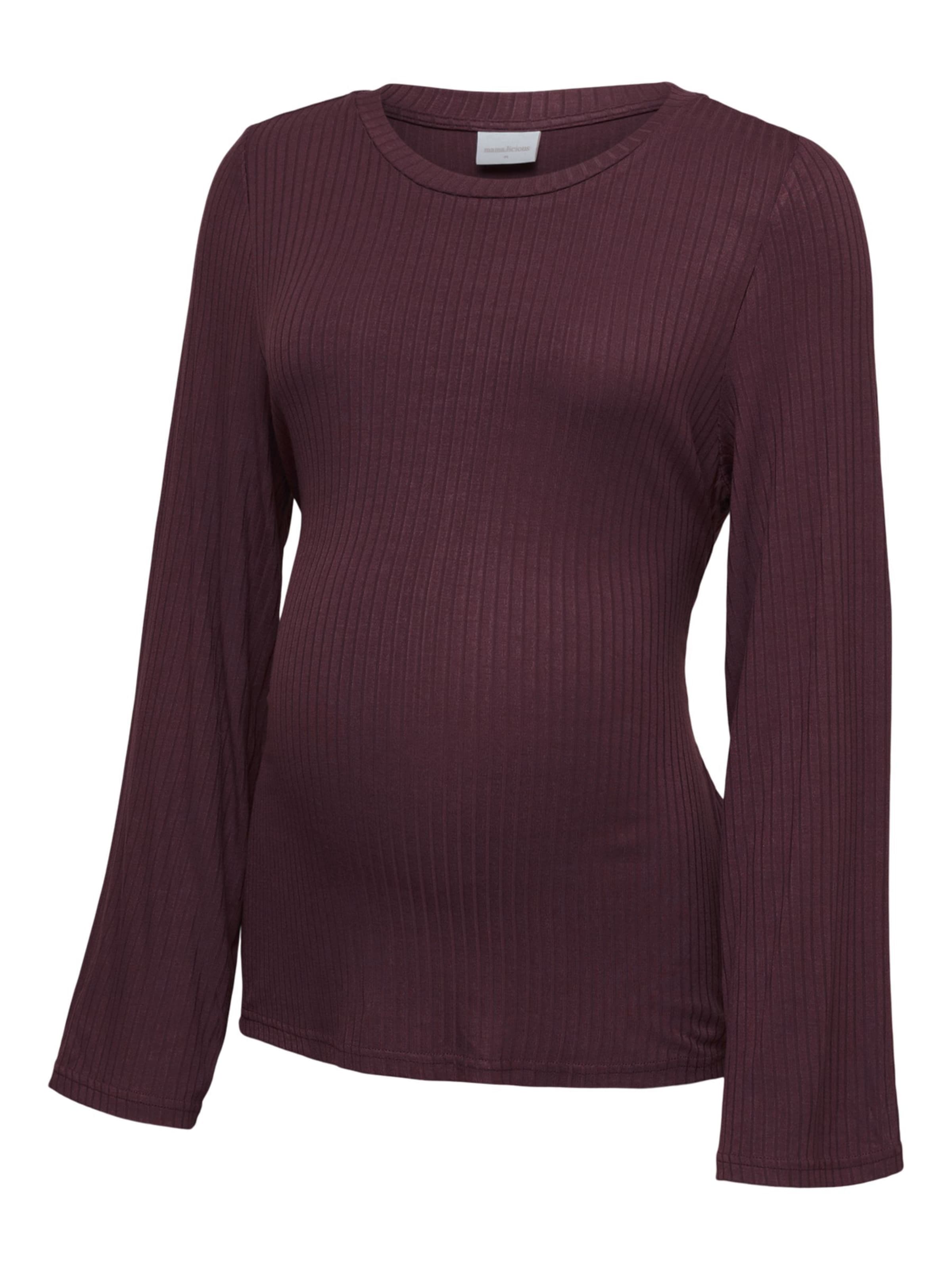 T-shirt MAMALICIOUS en rouge : devant