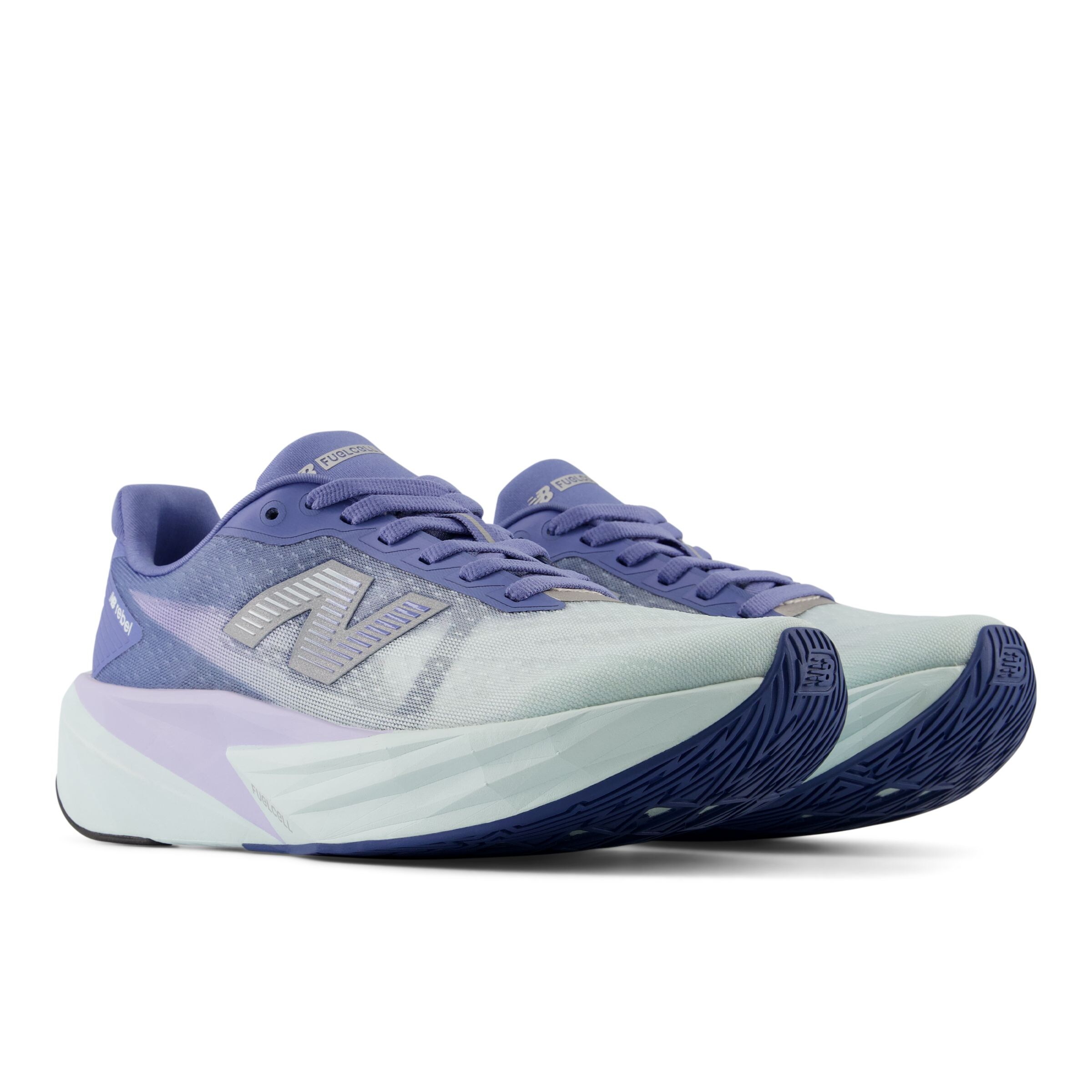 Chaussure de course 'FuelCell Rebel v5' new balance en bleu