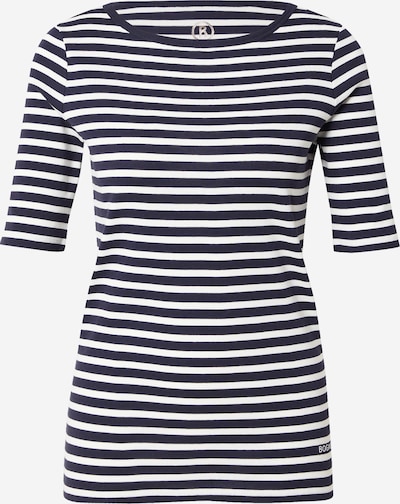 Marškinėliai 'LOUNA-2' iš BOGNER, spalva – tamsiai mėlyna / balta, Prekių apžvalga