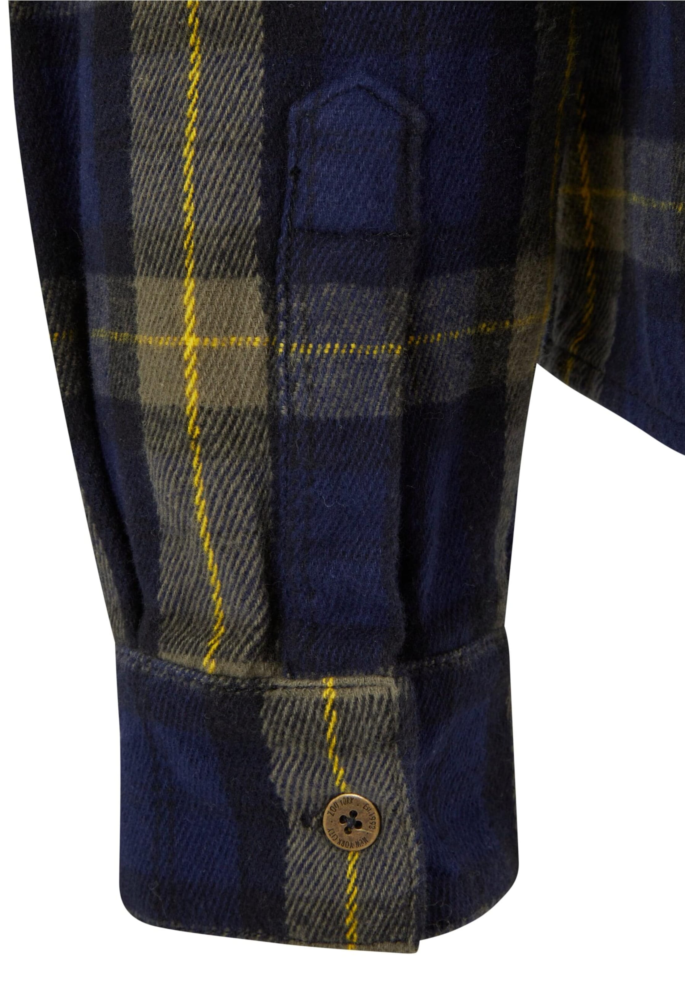 ZOO YORK Comfort fit Button Up Shirt 'Iconic' in Blue