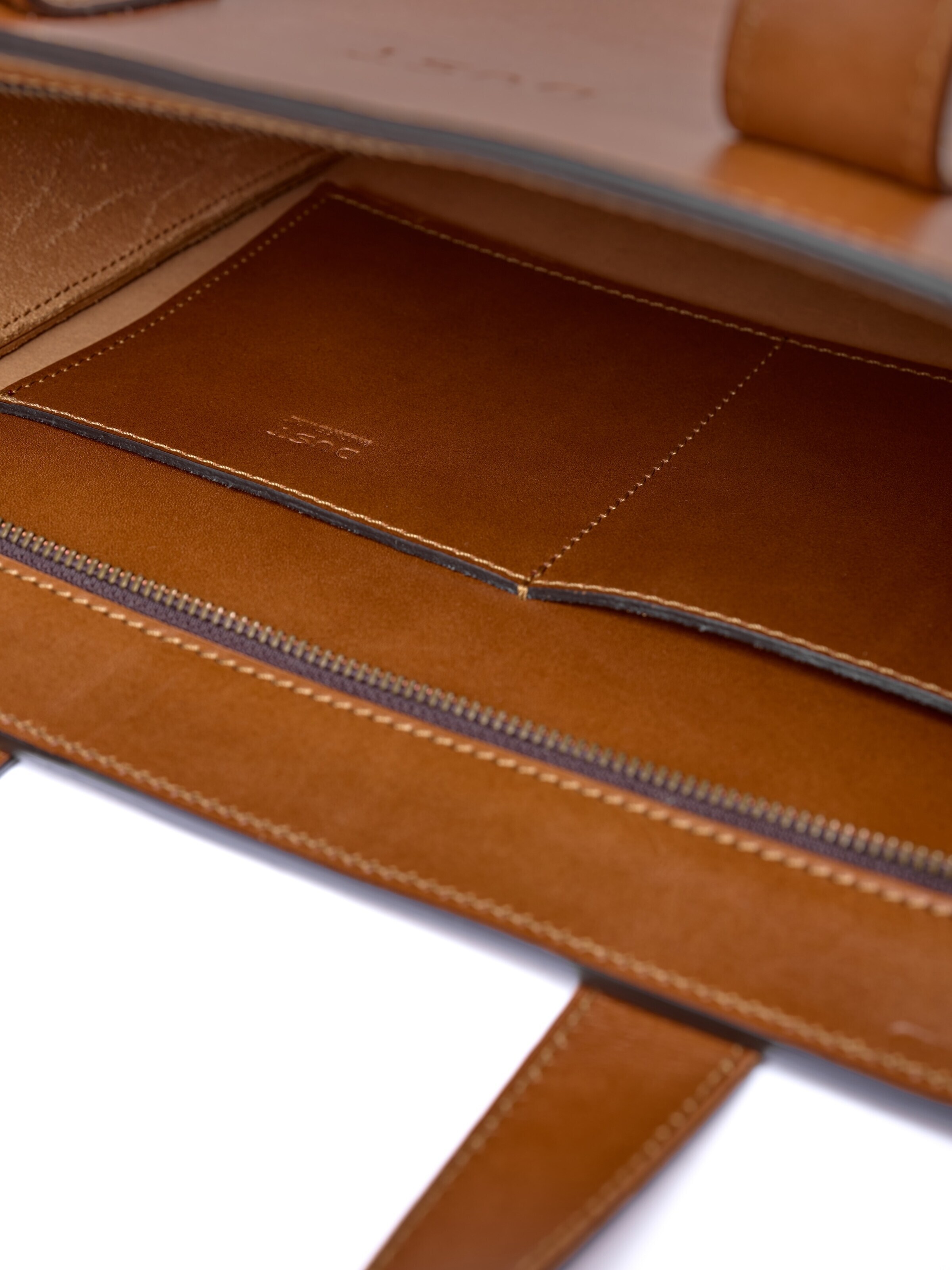 THE DUST COMPANY Shopper 'Leather Tote Brown Aspen Collection' in Bruin
