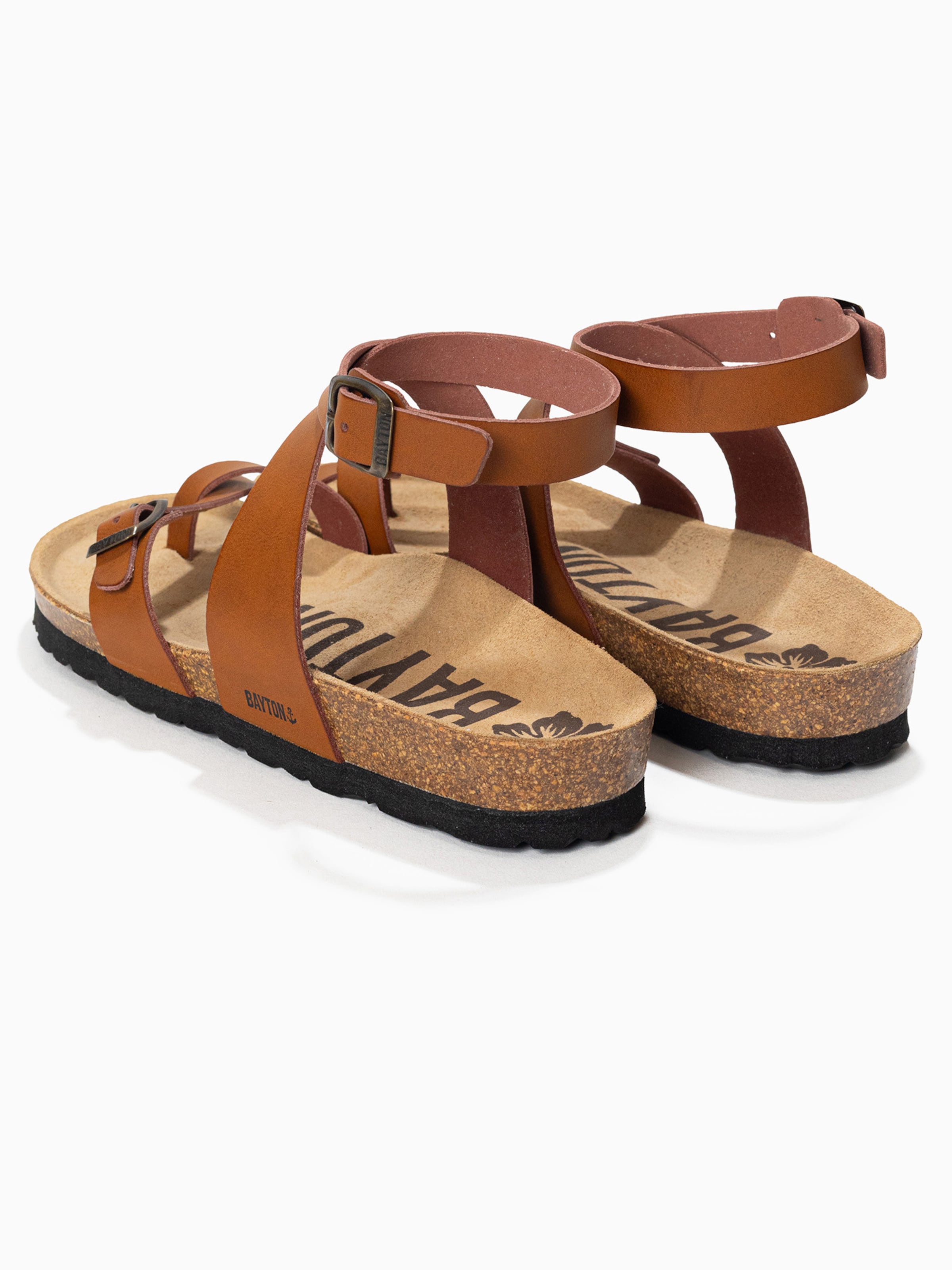 Bayton Sandále 'Swan' - Hnedá