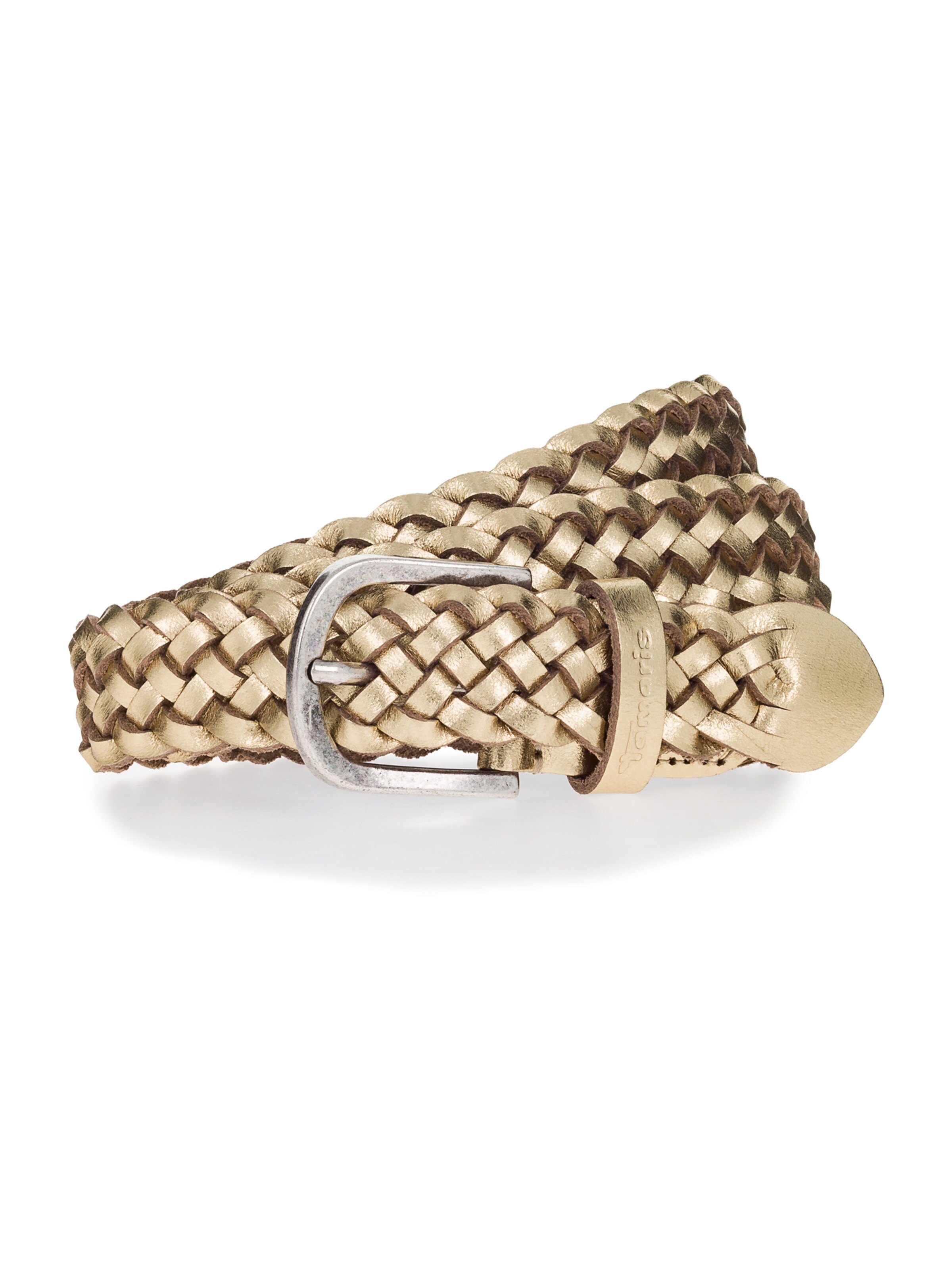 Tamaris Belt 'Essential Classics' in Gold: front