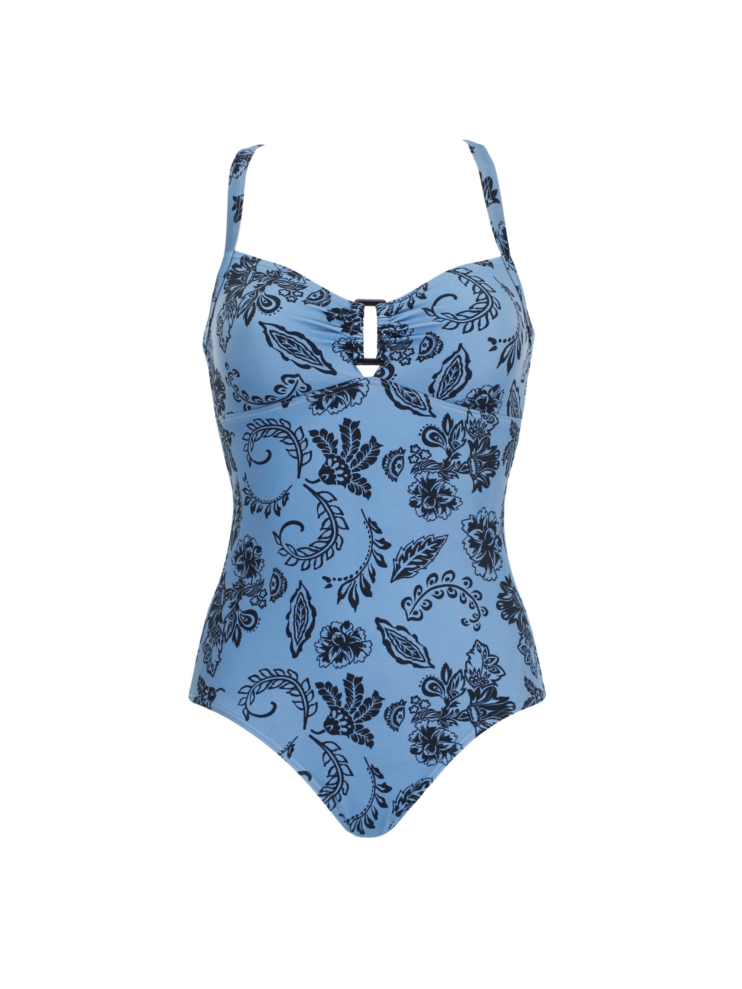 Push-up Maillot de bain VIVID en bleu : devant