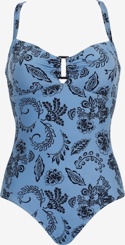 mėlyna VIVID Pakeliantieji įdėklai į liemenėlę Maudymosi kostiumėlis: priekis