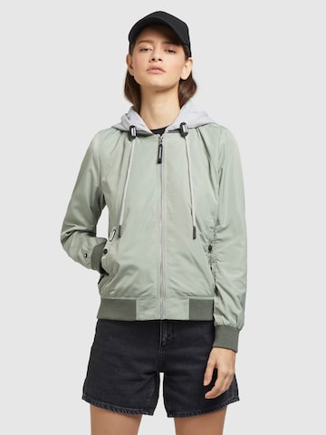 khujo Between-season jacket 'PERSEE' in Green: front