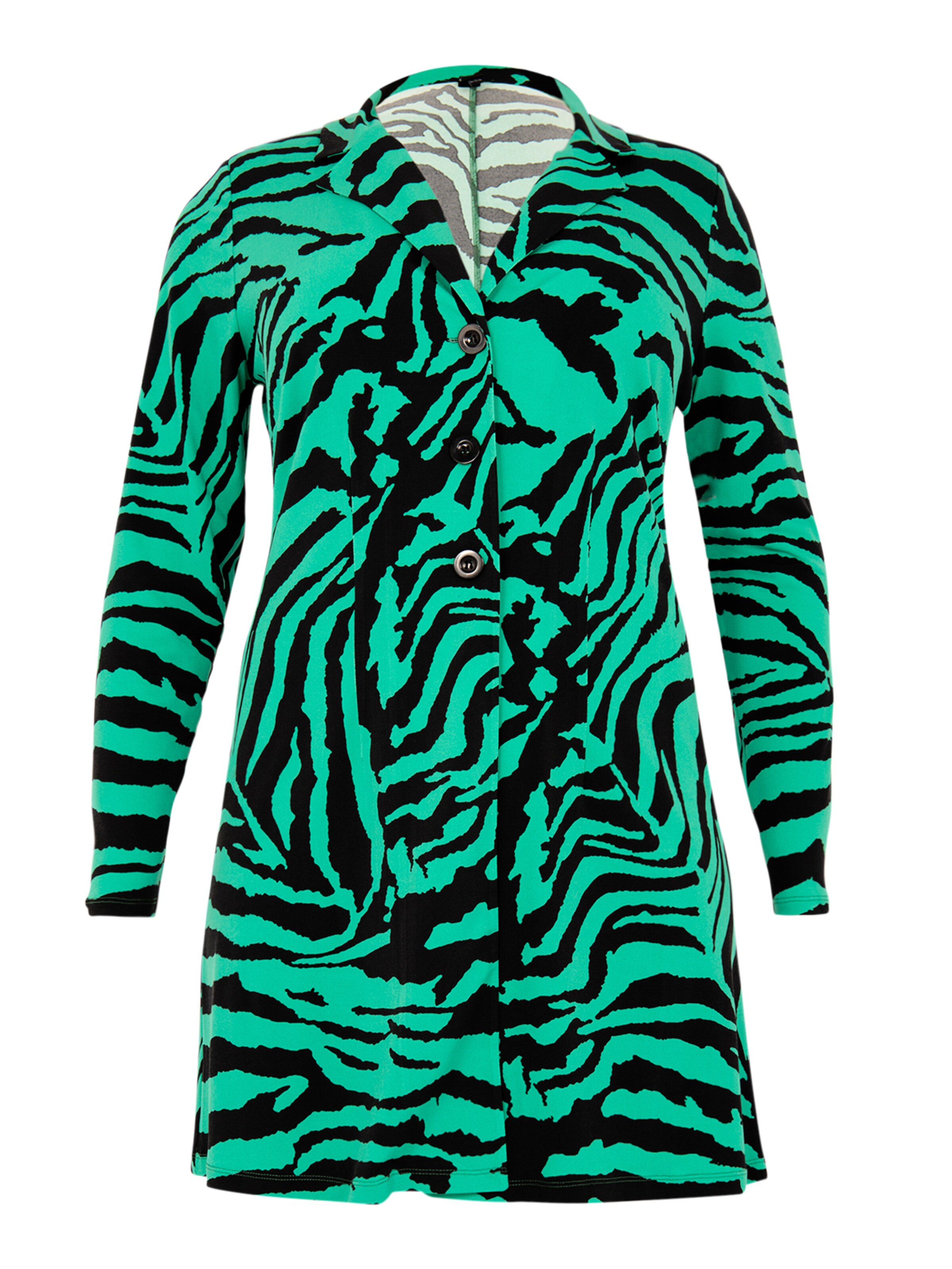 YOEK Blazers in Groen: voorkant