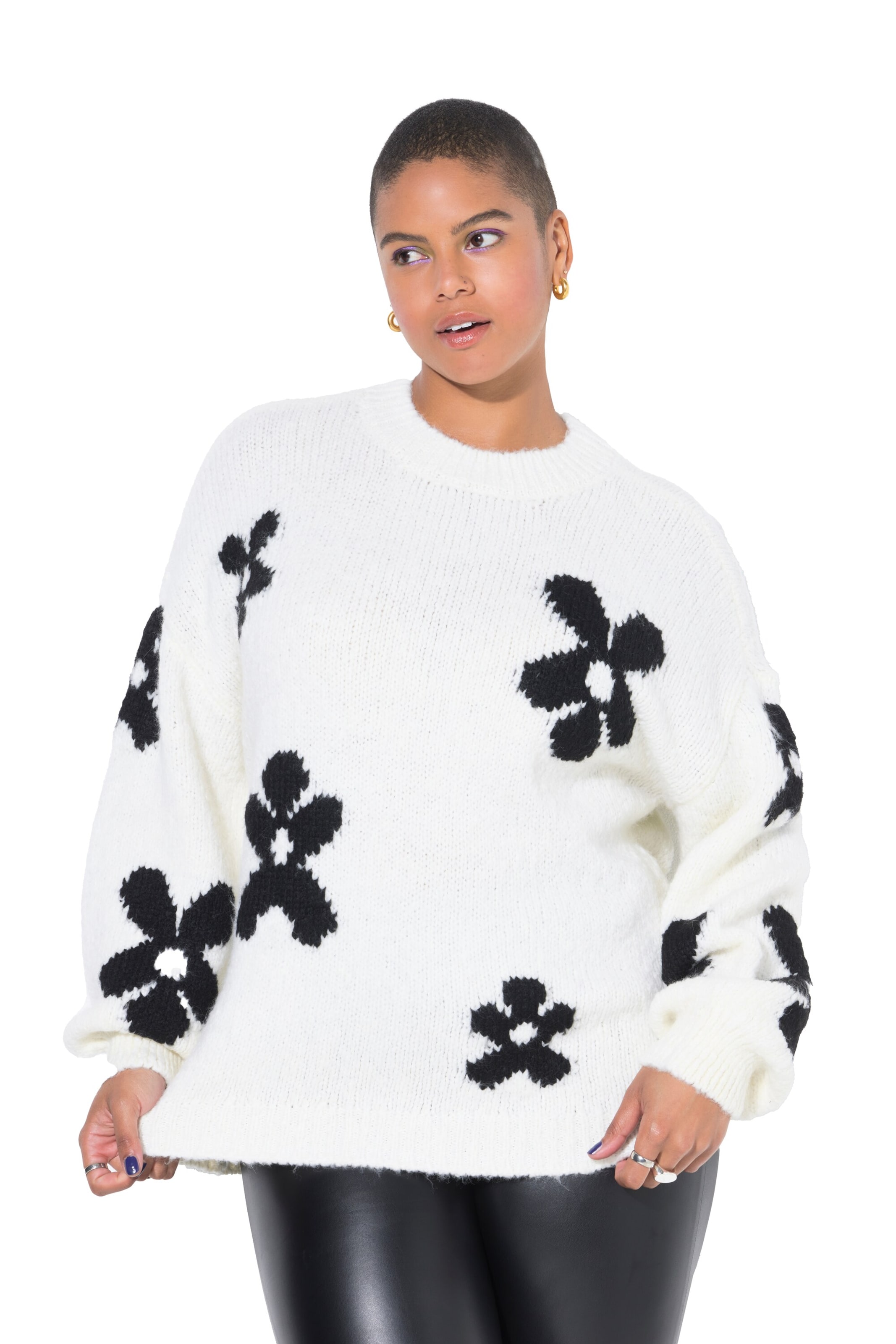 Studio Untold Pullover in Weiß: Vorderseite