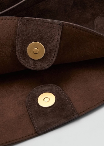 MANGO Shopper 'Gloria' in Braun