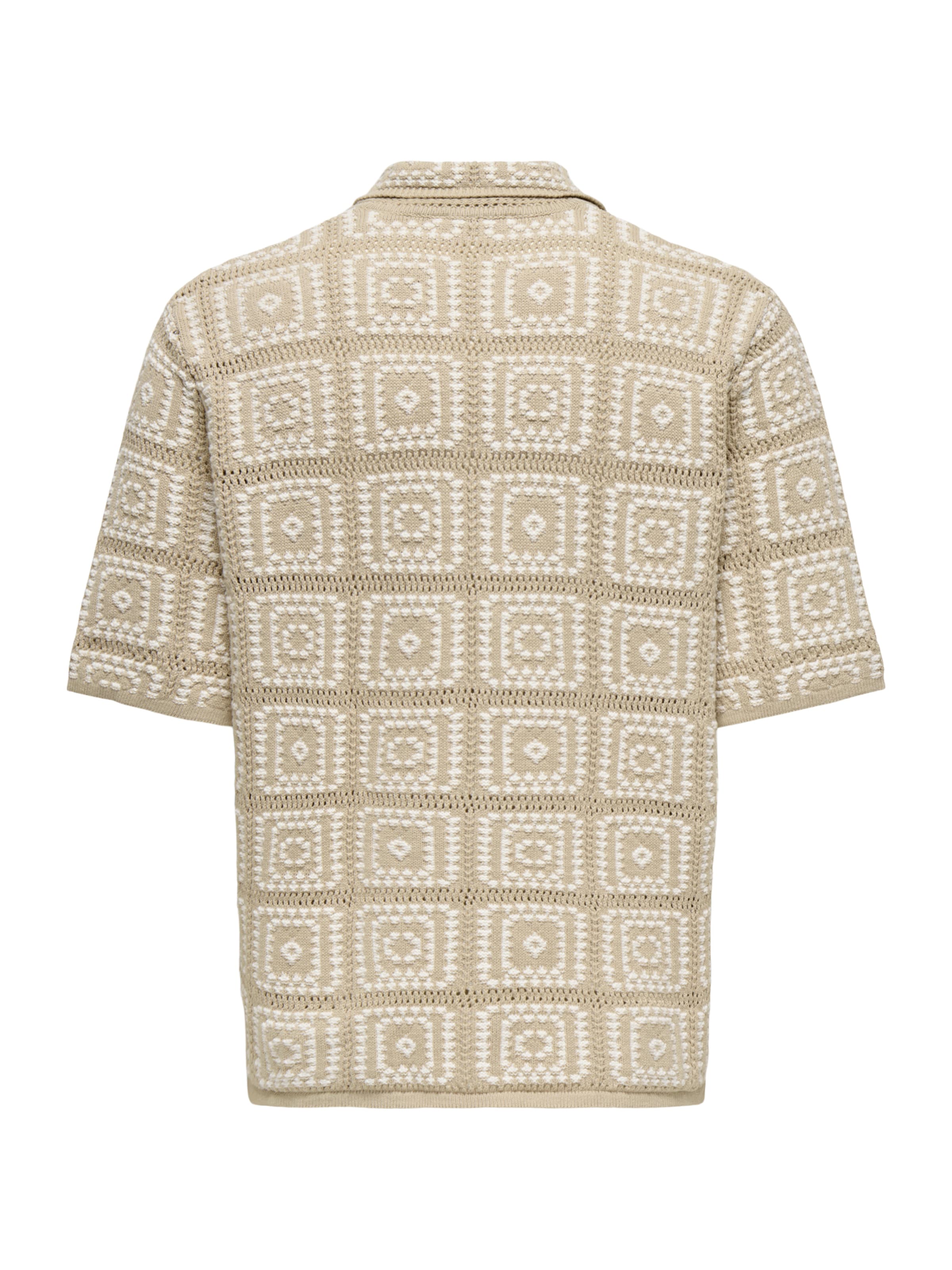 Only & Sons Comfort fit Overhemd in Beige