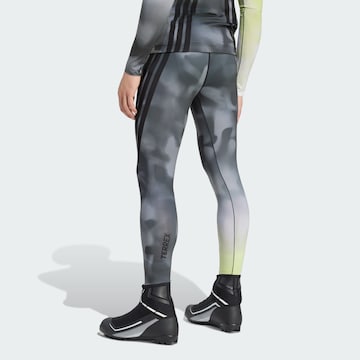 ADIDAS TERREX Skinny Sportbroek 'Xperior Pro' in Grijs