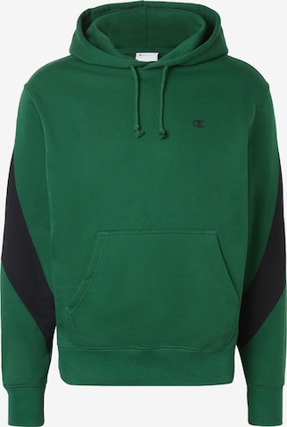 Champion Sweatshirt i grön: framsida