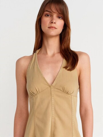 Dilvin Dress 'Mini' in Brown