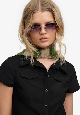 Chemisier 'Bench X Superdry & Co' BENCH en noir