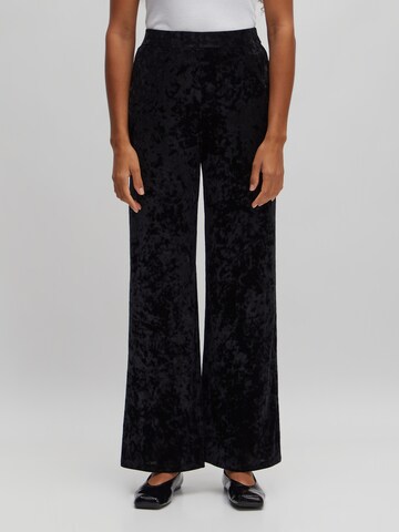 Wide leg Pantaloni 'Corin' di EDITED in nero: frontale